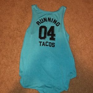 Hollister exercising tank top